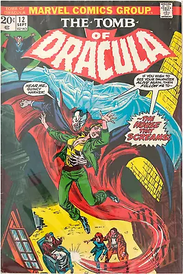 Buy Tomb Of Dracula Vol 1 #12 2nd App Of Blade! Marvel 1973 • 79.55£