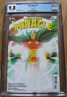 Buy Mister Miracle #1 9.8 CGC Mitch Gerads Variant Cover Tom King 2017 • 69.95£