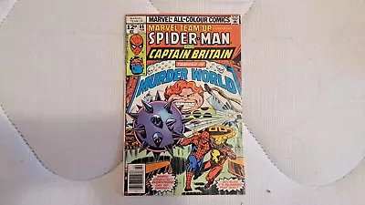 Buy Marvel-team Up Spider-man - Vol 1, Issue 66 - 2nd Appearance Captain Britain • 19.99£