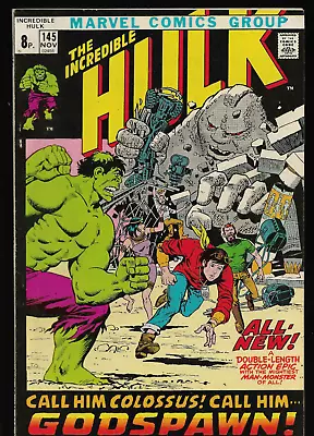 Buy INCREDIBLE HULK (1968) #145 UK Price - Back Issue • 24.99£
