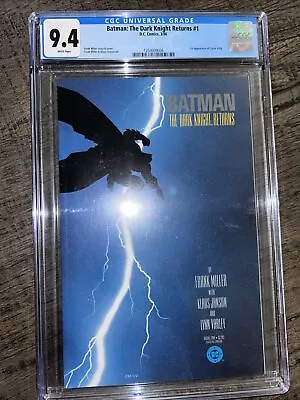 Buy Batman The Dark Knight Returns #1 1st Printing  1986 CGC 9.4 • 102£