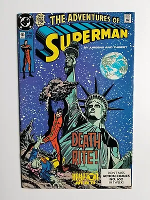 Buy Adventures Of Super-Man #465 (1990 DC Comics) First Appearance Hank Henshaw ~ FN • 4.73£
