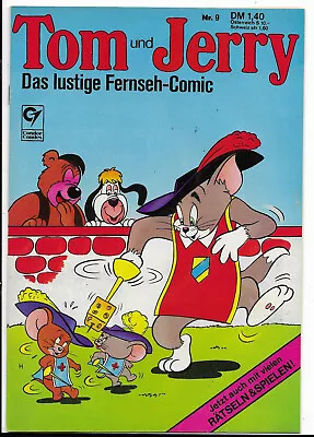 Buy 1977 Tom And Jerry The Funny TV Comic #9 - Comicheft Condor TOP Z1 • 2.57£