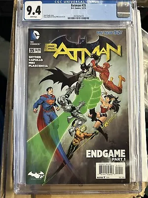 Buy Batman #35 (DC Comics, December 2014) CGC 9.4 • 60.32£