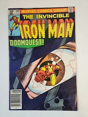 Buy Iron Man #149 Dr. Doom Key Marvel Comic. Free Iron Man #133 Ant-man & Hulk. Fn+ • 11.87£