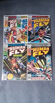 Buy Marvel,The Human Fly#1-5,Vintage Bronze Age Comics Joblot... • 9.99£