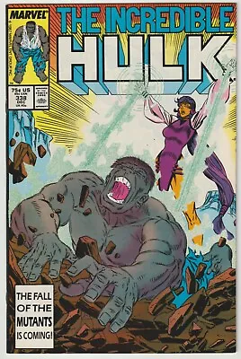Buy Incredible Hulk #338 (Marvel 1962 Series) VFN/NM • 14.95£