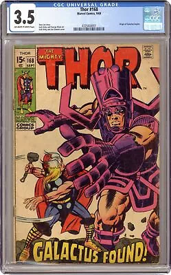 Buy Thor #168 CGC 3.5 1969 4325408001 • 84.33£