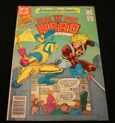 Buy ADVENTURE COMICS PRESENTS DIAL H FOR HERO -Vol 47 No 480 -April 1981 -DC -CB02 • 12.64£