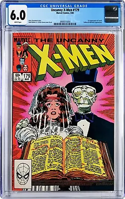 Buy Uncanny X-Men #179 CGC 6.0 (Mar 1984, Marvel) John Romita Jr Cover, 1st Leech • 28.55£