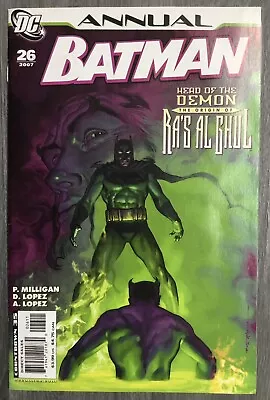 Buy Batman Annual No. #26 2007 DC Comics VG/G • 3£