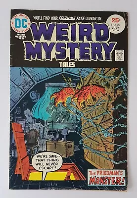 Buy Weird Mystery Tales #20, DC Comics 1975, Bronze Age Horror Anthology • 7.50£