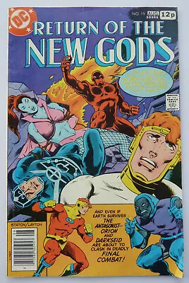 Buy Return Of The New Gods #19 - DC Comics UK Variant August 1978 FN 6.0 • 4.25£
