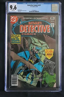 Buy Detective Comics #477 - Dc Comics 1978 - Slabbed Cgc 9.6 • 152.67£