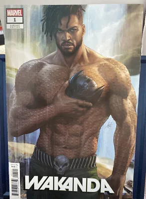 Buy Wakanda #1 Black Panther Artgerm Variant Marvel Comic 1st Print 2022 NM • 3.98£