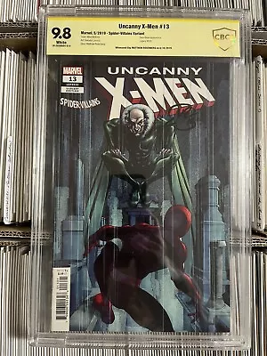Buy Uncanny X-men 13 Cbcs 9.8 Signed By Matthew Rosenberg Variant Marvel Comics 2019 • 57.87£