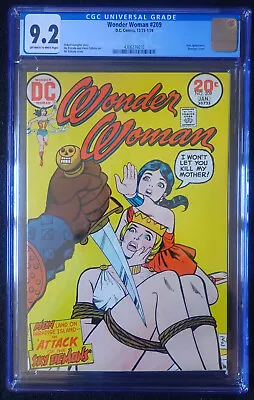 Buy Wonder Woman #209 💘 CGC 9.2 OW/WH RARE HIGH GRADE 💘 Bondage Cover 1973 1974 • 236.30£