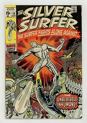 Buy Silver Surfer #18 VG+ 4.5 1970 • 39.16£