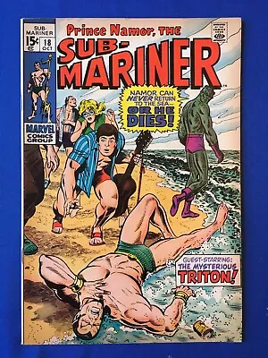 Buy Sub-Mariner #18 VFN (8.0) MARVEL ( Vol 1 1969)  • 26£