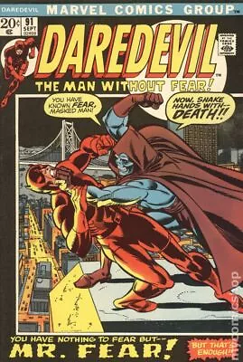 Buy Daredevil #91 VG- 3.5 1972 Stock Image Low Grade • 7.87£