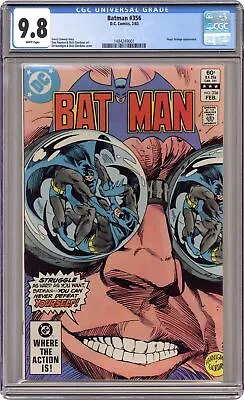 Buy Batman #356 CGC 9.8 1983 1484249001 • 143.91£