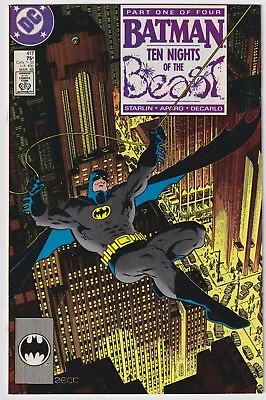 Buy Batman #417 March 1988 NM- 9.2 DC Comics 1st App KG Beast Mike Zeck Art • 16.57£