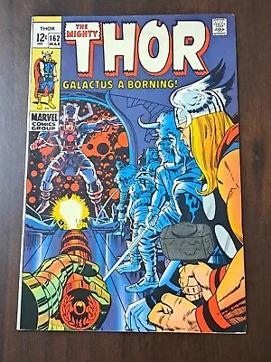 Buy Thor 162 Ungraded White Pages - Galactus Appearance • 100.53£