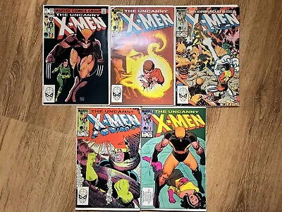 Buy Uncanny X-Men #173-177 (1983/84) Storms New Look! Scott Weds Madelyne Pryor! 2 • 30£
