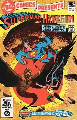 Buy Dc Comics Presents # 37 Superman & Hawkgirl Sept 1981 Jim Starlin Boarded • 4.99£