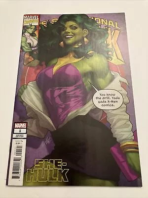 Buy SHE-HULK #1 ARTGERM LAU VARIANT Marvel Comics 2022 • 7.97£