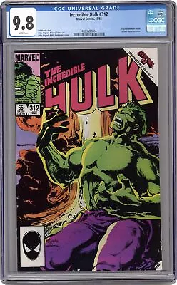 Buy Incredible Hulk #312 CGC 9.8 1985 4363582004 • 56.04£