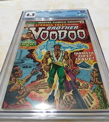 Buy Strange Tales #169 CGC 6.5 OW Pages, 1st App Of Brother Voodoo, Marvel 9/73 • 359.04£
