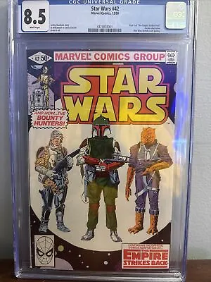 Buy 🔥star Wars #42 Cgc 8.5 1980 Marvel Comics*1st Appearance Of Boba Fett*key Issue • 162.07£