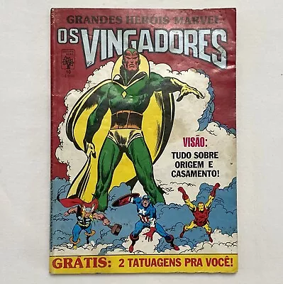 Buy 1968 Marvel AVENGERS #57 #133 #134 #135 1ST Appearance VISION KEY Abril Brazil • 99.90£