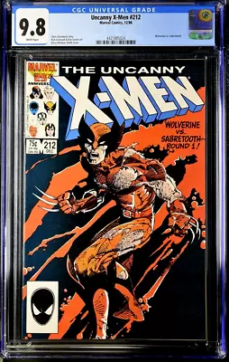 Buy Uncanny X-Men 212  9.8 NM/M   White Pages • 260.89£