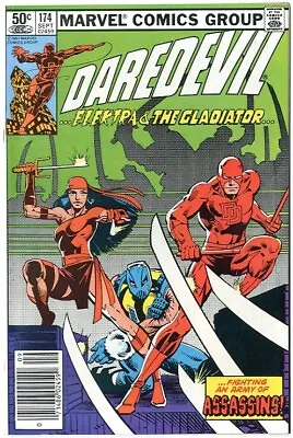 Buy Daredevil  # 174   VERY FINE NEAR MINT   Sept. 1981   Gladiator, Kingpin & Early • 43.96£