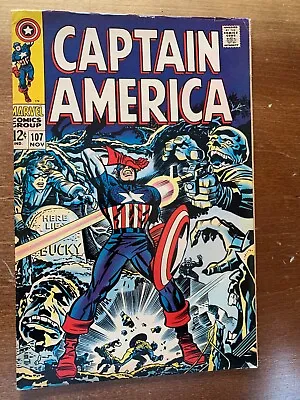 Buy Captain America 107 Here Lies Bucky • 36.14£