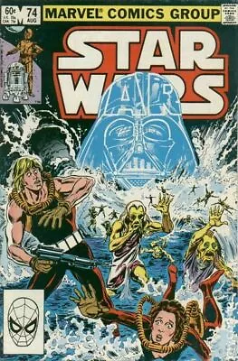 Buy Star Wars #74 VF 1983 Stock Image • 7.43£