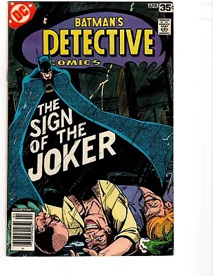 Buy Detective Comics #476 Batman High Grade! Croc Free Shipping! • 39.98£