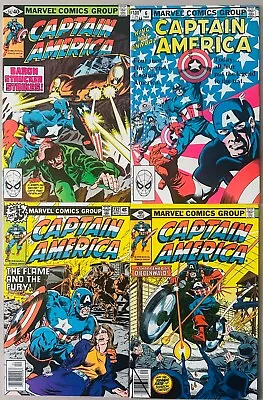 Buy Marvel-Captain America #232, 237, 247+ Annual #6- 4 Comics In Lot, High Grade • 19.77£
