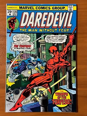 Buy DAREDEVIL The Man Without Fear! #126 Vintage Marvel Comic Oct 1975 FN/VF • 20.07£