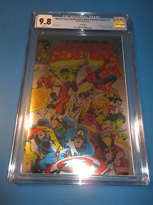 Buy Marvel Super-Heroes Secret Wars #1 Facsimile Reprint Foil Variant CGC 9.8 NM/M • 56.92£
