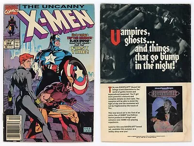 Buy Uncanny X-Men #268 (VG/FN 5.0) NEWSSTAND 1st Print Jim Lee Cover Art 1990 Marvel • 11.38£