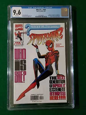 Buy What If # 105 CGC 9.6. 1st Of App Of Spider-Girl May Parker  • 219.87£