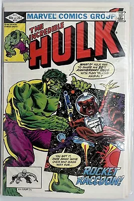 Buy Marvel Comic: The Incredible Hulk #271 (1982) 1st Rocket Raccoon Cover • 79.15£