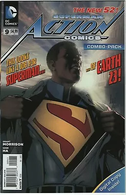 Buy Action Comics #9 Combo Variant New 52 1st Appearance Calvin Ellis Black Superman • 119.87£