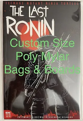Buy 5 Teenage Mutant Ninja Turtles The Last Ronin #1 Poly Mylar Bags & Custom Boards • 3.95£