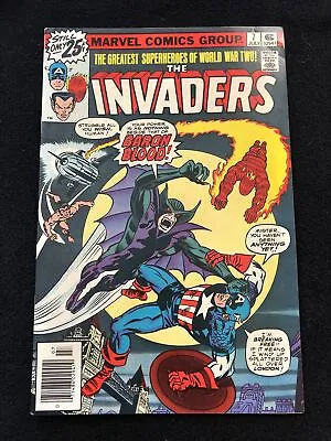 Buy Invaders 7 8.0 Marvel 1976 1st Baron Blood Unread Beauty Wk18 • 27.18£