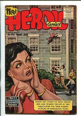 Buy HEROIC #96 1955-FAMOUS FUNNIES-BABY RESCUE COVER-1ST COMICS CODE ISSUE-RARE-fn • 50.19£