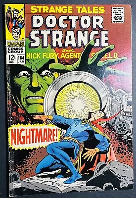 Buy STRANGE TALES #164 Dr. Strange! 1st Appearance Of Yandroth! Marvel Comics 1968! • 23.18£